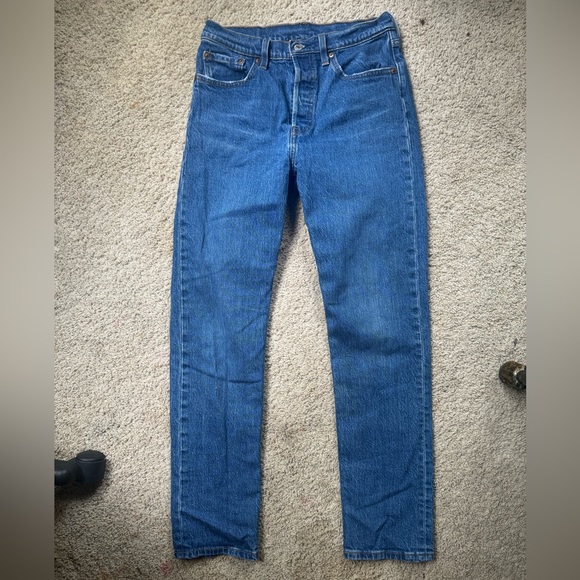 Levi’s Women’s 501 Straight Leg Jeans - Picture 5 of 7